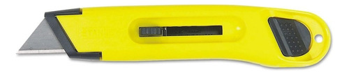 Cuchillo Cartonaje Stanley Retractil Mango Plastico (10-065)