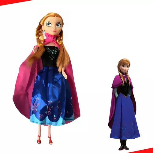 Boneca Anna E Elsa Frozen Filme Exclusivo Musical