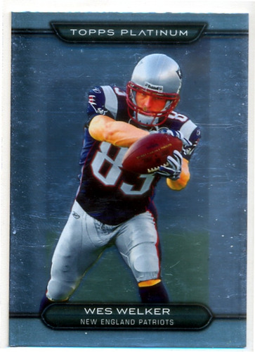 2010 Topps Platinum #149 Wes Welker Patriotas