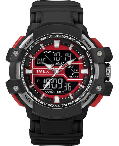 Timex Tw5m22700 Color de la correa Negro