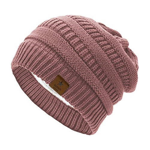 Gorros Sombreros Y Boinas Tejido Rosa Talla Única