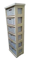 Comprar Canastero Organizador Ordenador Con Canastos Mimbrey Zuncho