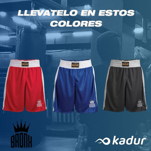 Short Pantalon Boxeo Bronx Mma Kick Boxing Entrenar Bermuda