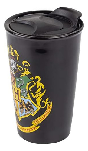 Harry Potter Hogwarts - Taza De Café De Viaje, 14 Oz, Vaso D
