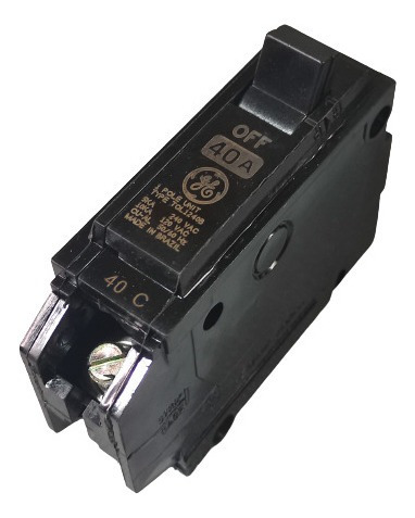 Breaker 1x40amp 120/240v Empotrable General Electri 