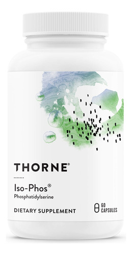 Thorne Iso-phos - Suplemento Aislado De Fosfatidilserina Par