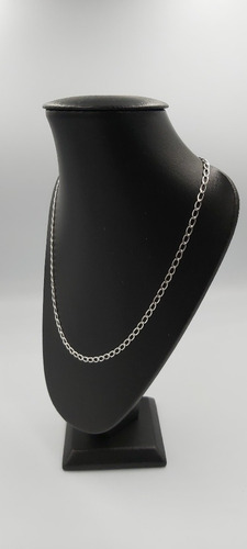 Imagen 4 de 5 de Cadena Plata Fina 925 Tejido Éxito Hombre Mujer Unisex 70cm