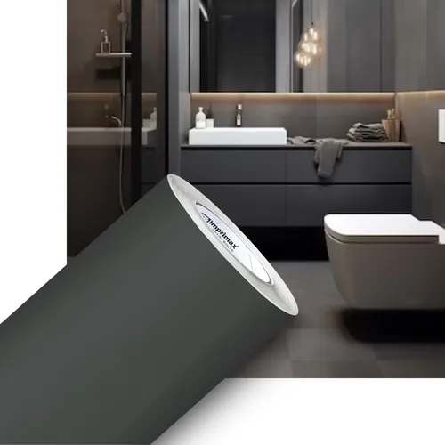 comprar Adesivo Envelopamento Móveis Cozinha Grafite Fosco 6m X 1,2m