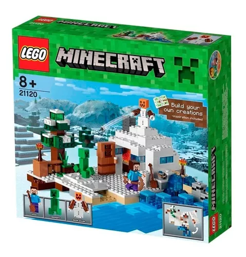 21120 Lego Minecraft - O Esconderijo Da Nave - MP Brinquedos