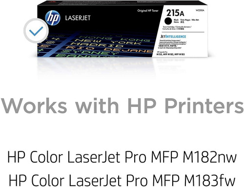 Imagen 3 de 4 de Toner Hp 215a Laserjet Negro (w2310a) M182nw/m183fw- Boleta