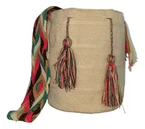 Comprar Bolso Artesanal, Tejido. Mochila Wayúu Original.