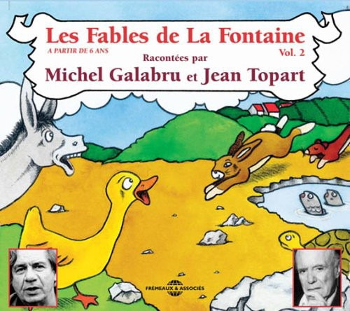 Michel//topart, Jean Galabru Las Fábulas De La Fontaine, V C