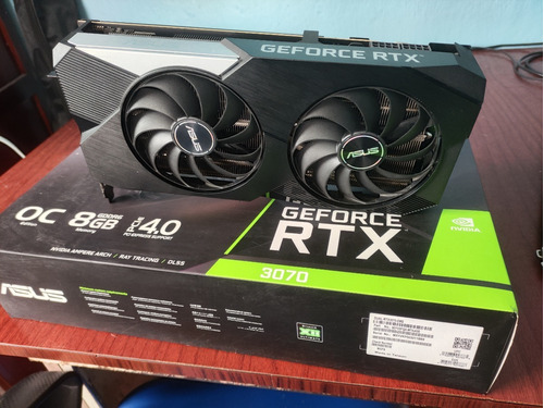  Tarjeta De Video Asus Dual Rtx 3070 Oc Edition 8gb