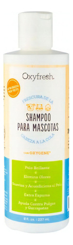 Shampoo Para Perros Oxyfresh 237 Ml Fragancia Cítrico