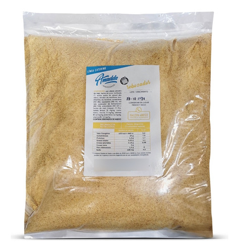 Rebozador Comidas Mas Livianas Y Sequitas Amadda X 2,5 Kg