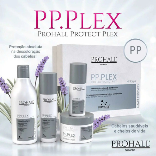 Shampoo Prohall Plex Protector 500ml - Brilho E Maciez