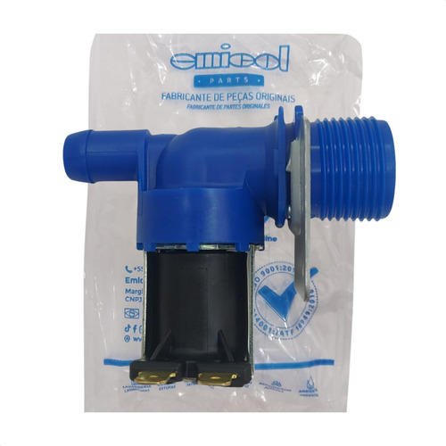 Válvula Entrada Água Simples C/suporte Brastemp/consul 220v