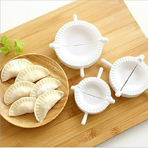 3pcs Prensa Raviolis Masa Pastelería Pie Dumpling Fabricante