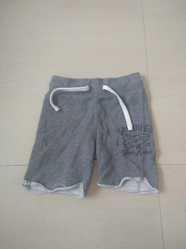 Bermuda H Y M Algodón Gris