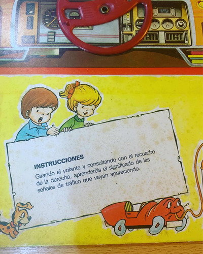 Libro Infantil Educacion Vial Grand Prix Retro España (Usado)