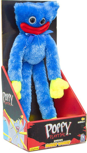 Imagen 2 de 3 de Poppy Playtime Smiling - Huggy Wuggy - 30 Cm - Original -