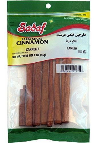 Sadaf Large Sticks Cinnamon Cannelle 2 Oz (56g)