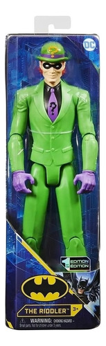 Batman El Acertijo Dc Figura Articulada The Riddler Spin Mas