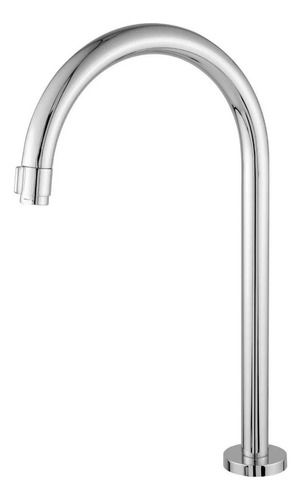 Torneira Lavatório Slim Tube Cromada Alta (inox)