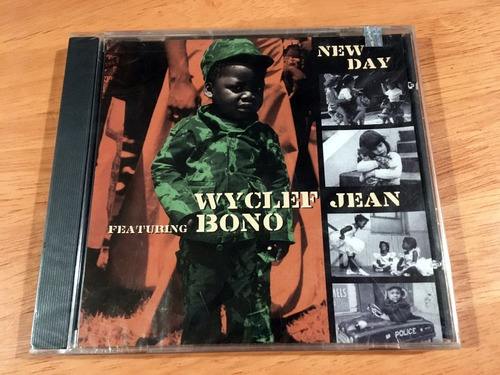 Wyclef Jean New Day Cd U2 Bono Usa 1999 Sellado