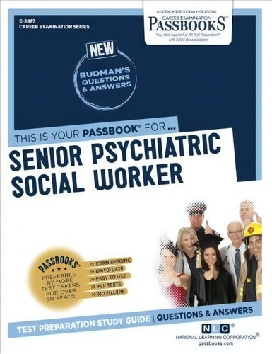 Senior Psychiatric Social Worker, De National Learning Corporation. Editorial National Learning Corp, Tapa Blanda En Inglés