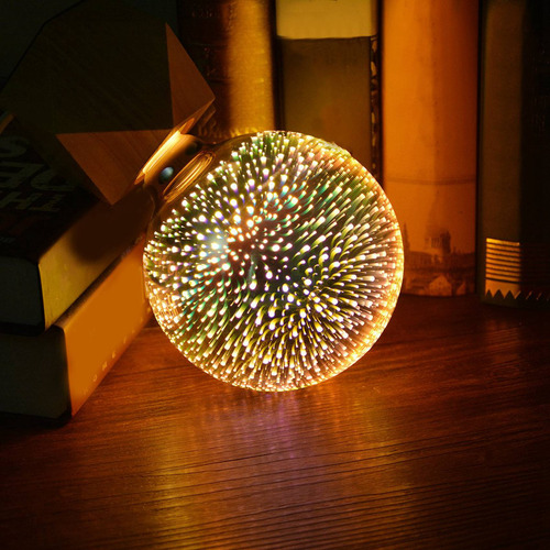 2 Bombillas Led Led Infinity 3d Con Efecto De Fuegos Artific