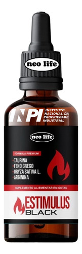 1x Estimulus Black 30ml Original - Fórmula Oficial - Promo