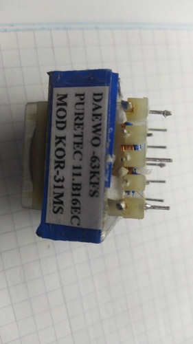 Imagen 7 de 7 de Transformador Para Microondas Marcas Varias