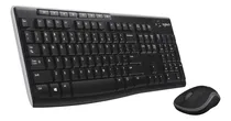 Comprar Kit Teclado Y Mouse Inalambrico Logitech MK270 Color Negro