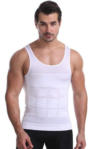 Whatafit Camiseta Faja Playera Reductora Moldeadora Hombre