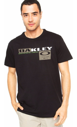 Camiseta Oakley Urbana Casual Manga Corta Hombre Mvd Sport