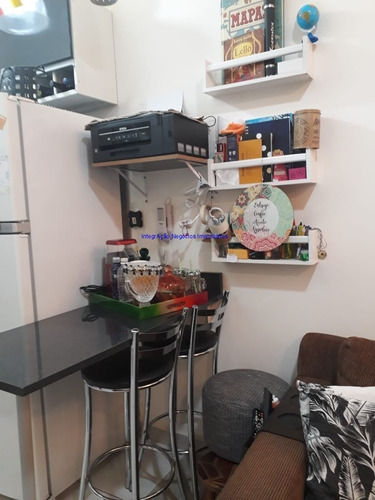 Imagem 9 de 15 de Apartamento 25m², 01 Dormitório E 01 Banheiro. Condomínio Com Portaria 24hrs. Excelente Localização. - 21081603 - 69958585