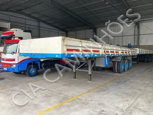 Carreta Grade Baixa Randon Ano 2000 De 12,4m Com Locker