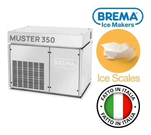 Fabricador De Hielo En Escamas  Muster 350 Brema Italy 