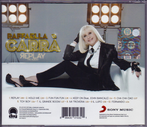 Cd Replay (the Album) (raffaella Carrà) Estándar
