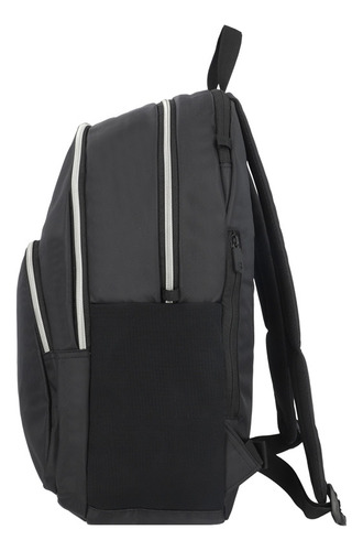 Mochila Notebook Xtrem Kansas 5xt Negro/plateado 15