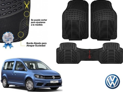 Tapetes Uso Rudo Negros Rd Vw Sharan 2003