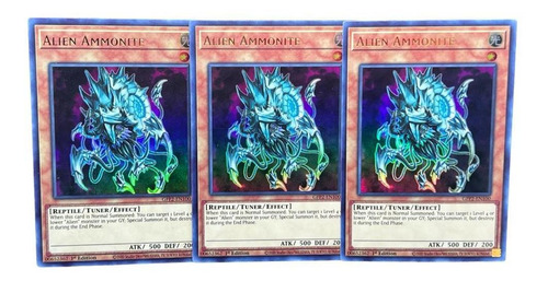 Alien Ammonite Carta Yugioh! Inglés 