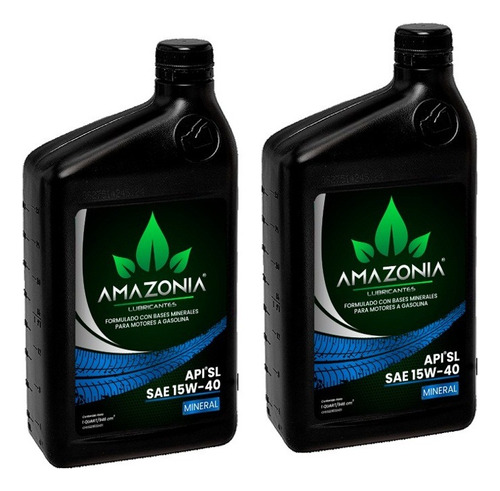 Aceite Mineral Amazonia Sae 15w40 0,946 Litro