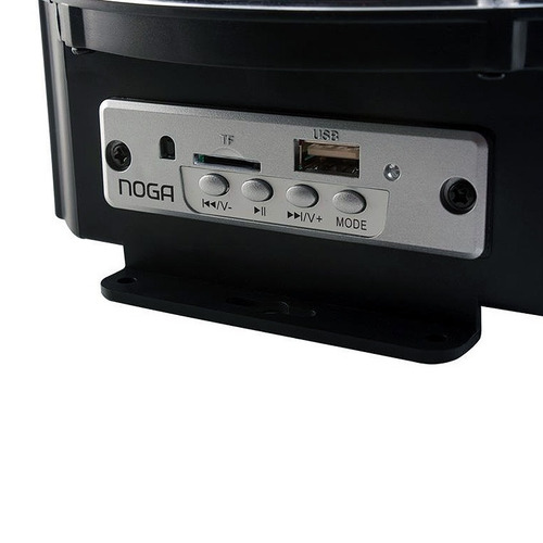 Imagen 5 de 6 de Parlante Portatil Bluetooth Noga A2010 Bola Disco Luces Led