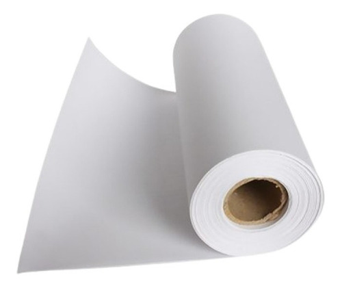 Bobina Papel Sulfito Blanco Rollo De 40cm X 8kg Aprox $ab