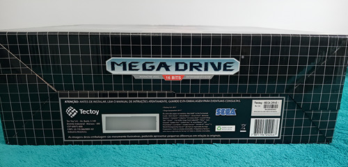Console Mega Drive 2017 Completíssimo Na Caixa Perfeito Único Dono Preto (Usado)