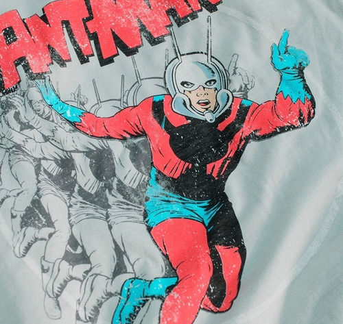 Playera Mujer Máscara De Látex Ant-man Retro Marvel Comics