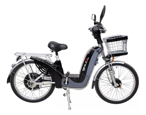 Bicicleta Elétrica Adultos Duos Bike E-maxx 800w 48v - Cores Cor Preto