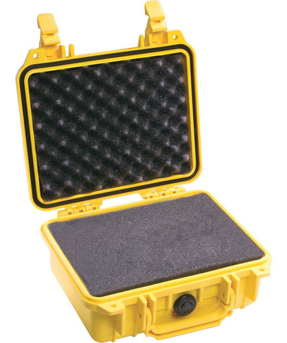 Pelican 1200 Case With Foam (yellow)